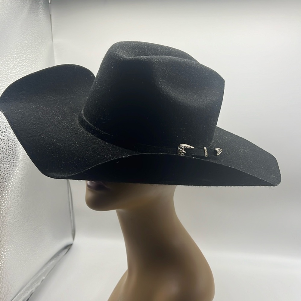 Lone Star Felt Cowboy 519RCAWL Black Hat 6‎ 7/8